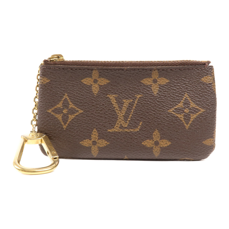 LOUIS VUITTON Monogram Key Pouch金扣鎖匙包-0