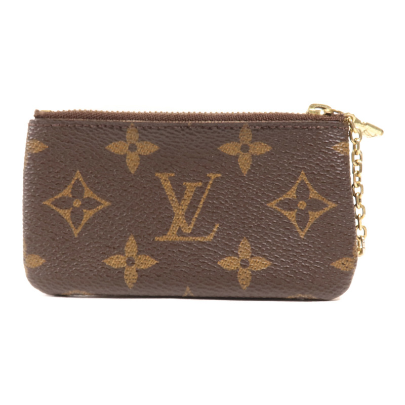 LOUIS VUITTON Monogram Key Pouch金扣鎖匙包-1
