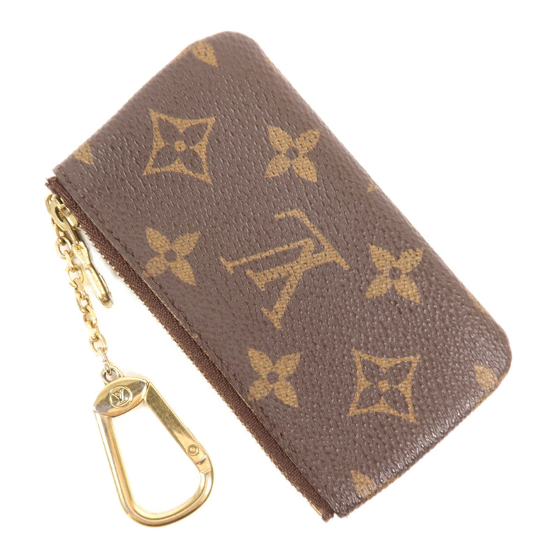 LOUIS VUITTON Monogram Key Pouch金扣鎖匙包-3