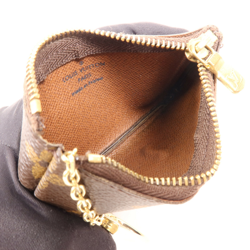 LOUIS VUITTON Monogram Key Pouch金扣鎖匙包-4