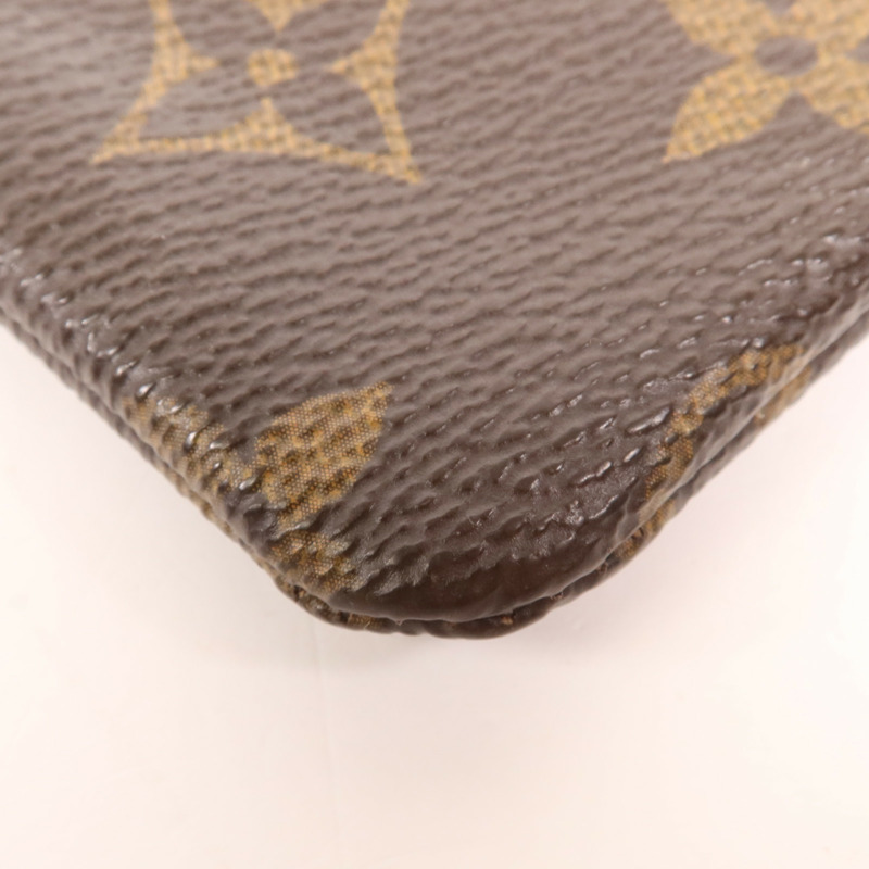 LOUIS VUITTON Monogram Key Pouch金扣鎖匙包-11