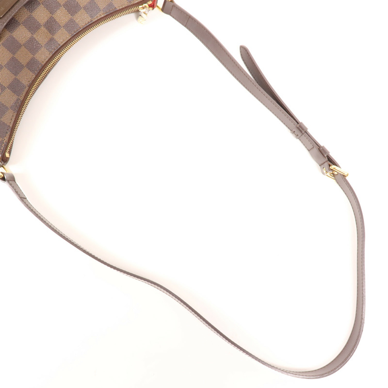 LOUIS VUITTON Damier Bloomsbury PM金扣肩背袋-7