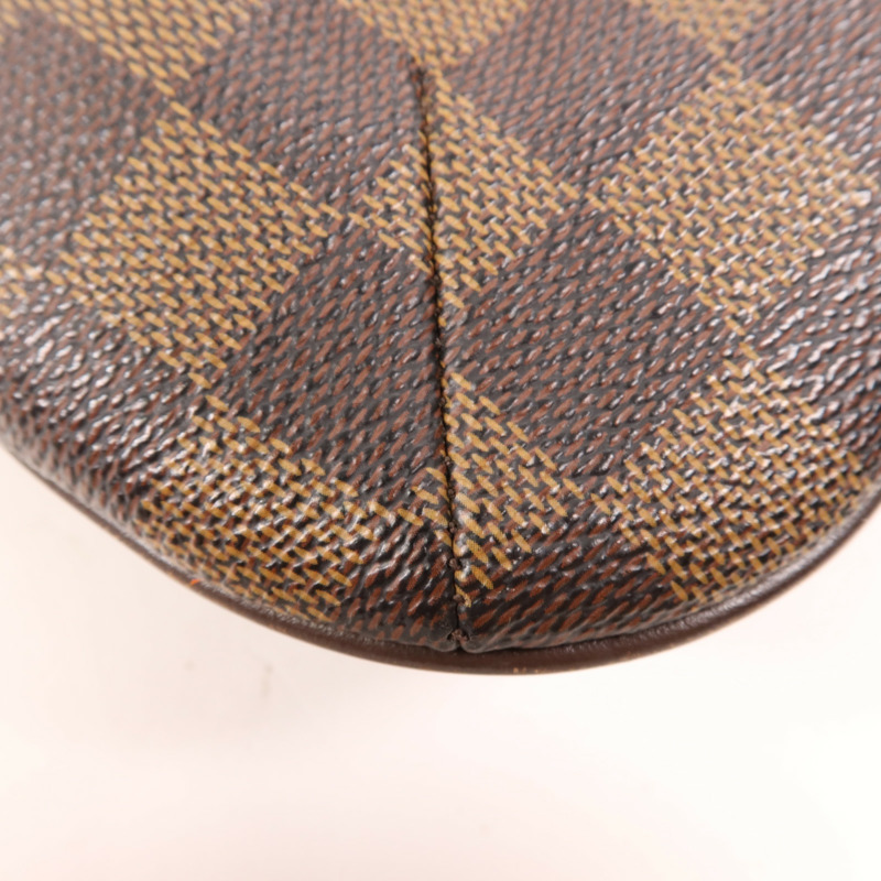 LOUIS VUITTON Damier Bloomsbury PM金扣肩背袋-12