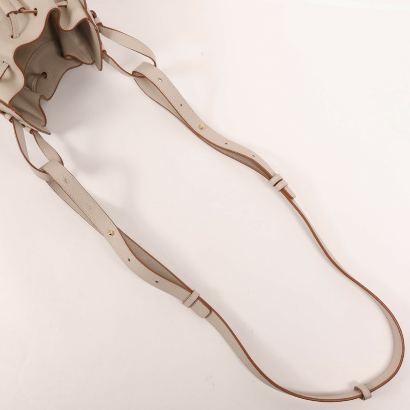 LOEWE 牛皮皮革Mini Hammock金扣手挽肩背兩用袋-7
