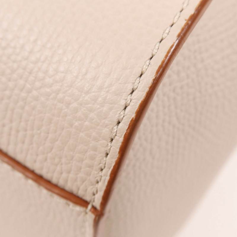 LOEWE 牛皮皮革Mini Hammock金扣手挽肩背兩用袋-9