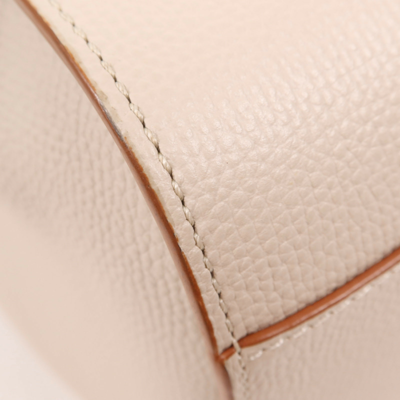 LOEWE 牛皮皮革Mini Hammock金扣手挽肩背兩用袋-10