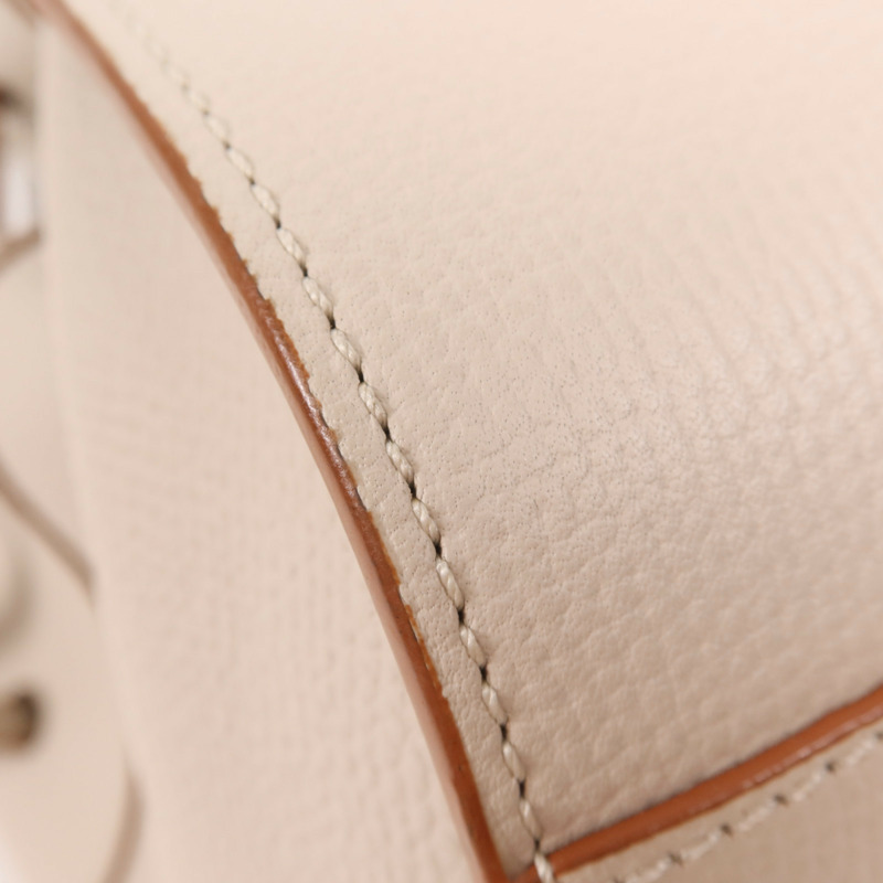 LOEWE 牛皮皮革Mini Hammock金扣手挽肩背兩用袋-12
