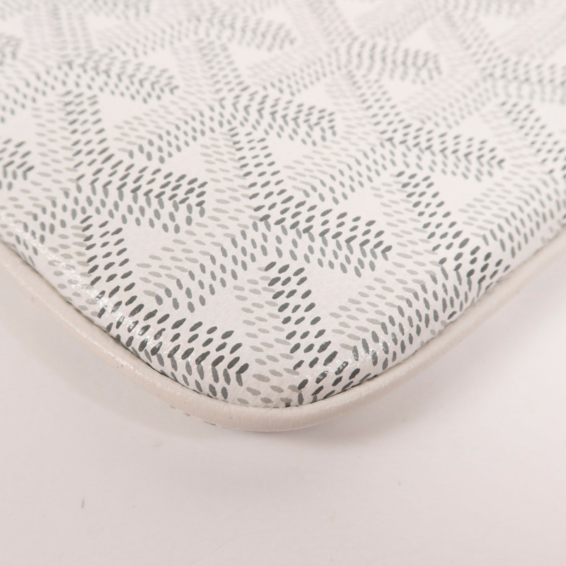 GOYARD 塗層帆布Clutch銀扣手拿包-7