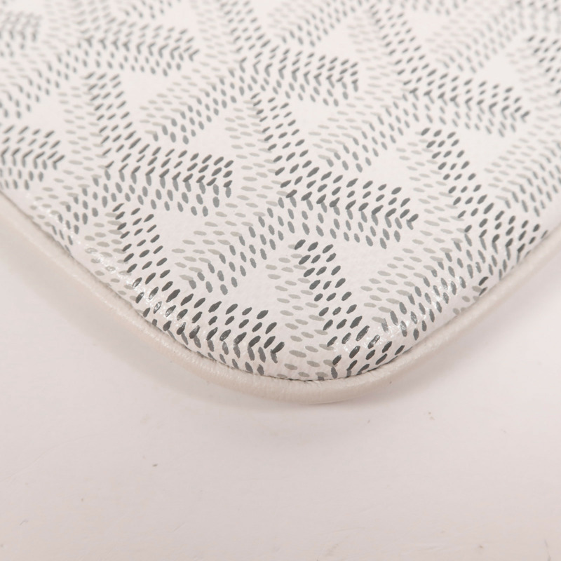 GOYARD 塗層帆布Clutch銀扣手拿包-9