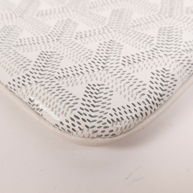 GOYARD 塗層帆布Clutch銀扣手拿包-10