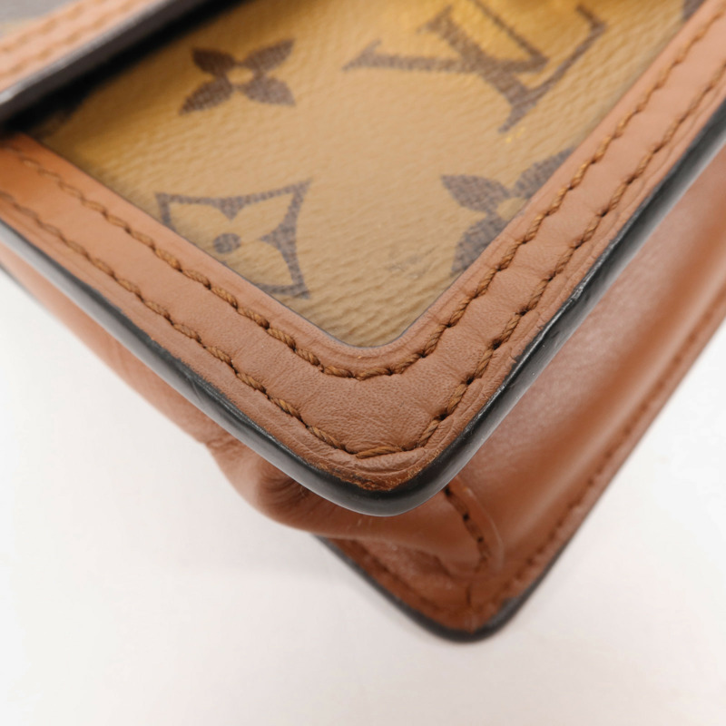 LOUIS VUITTON Monogram Reverse Dauphine肩背袋-9