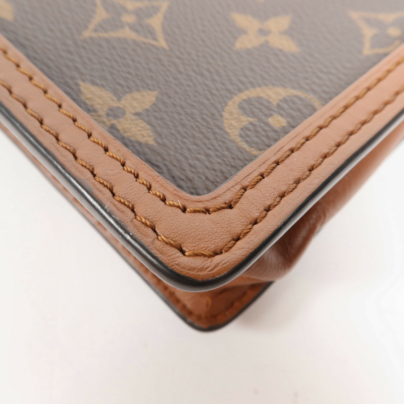 LOUIS VUITTON Monogram Reverse Dauphine肩背袋-10