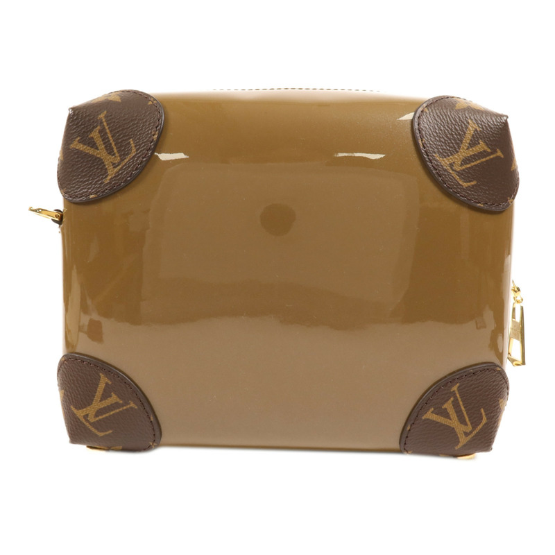 LOUIS VUITTON Monogram Vernis Venice金扣鏈帶肩背袋-1