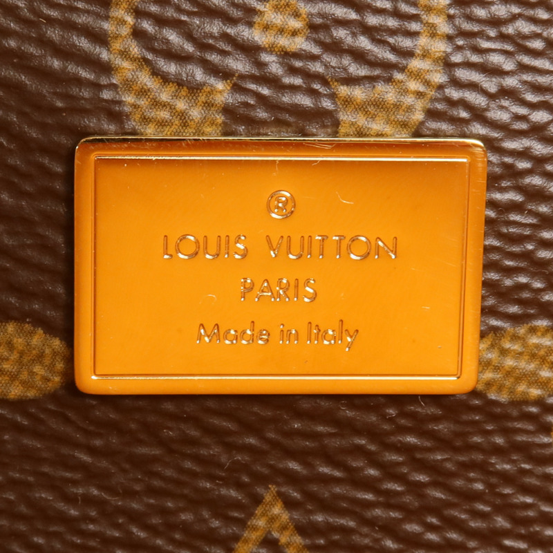 LOUIS VUITTON Monogram Vernis Venice金扣鏈帶肩背袋-5