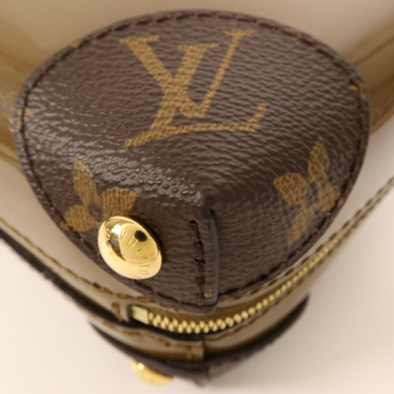LOUIS VUITTON Monogram Vernis Venice金扣鏈帶肩背袋-9