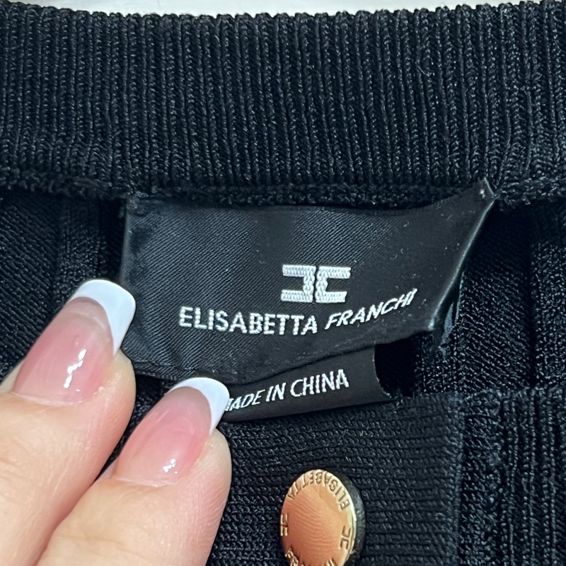 elisabetta franchi 針織開襟外套-2