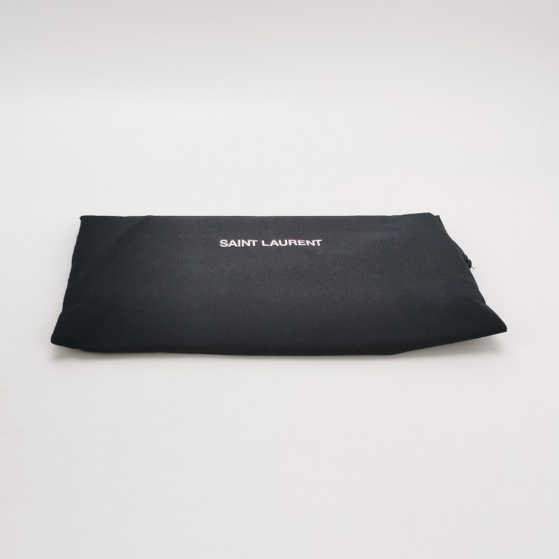 Saint Laurent Kate凱特包中號牛皮鱷魚紋YSL 標誌單肩包斜挎包-8