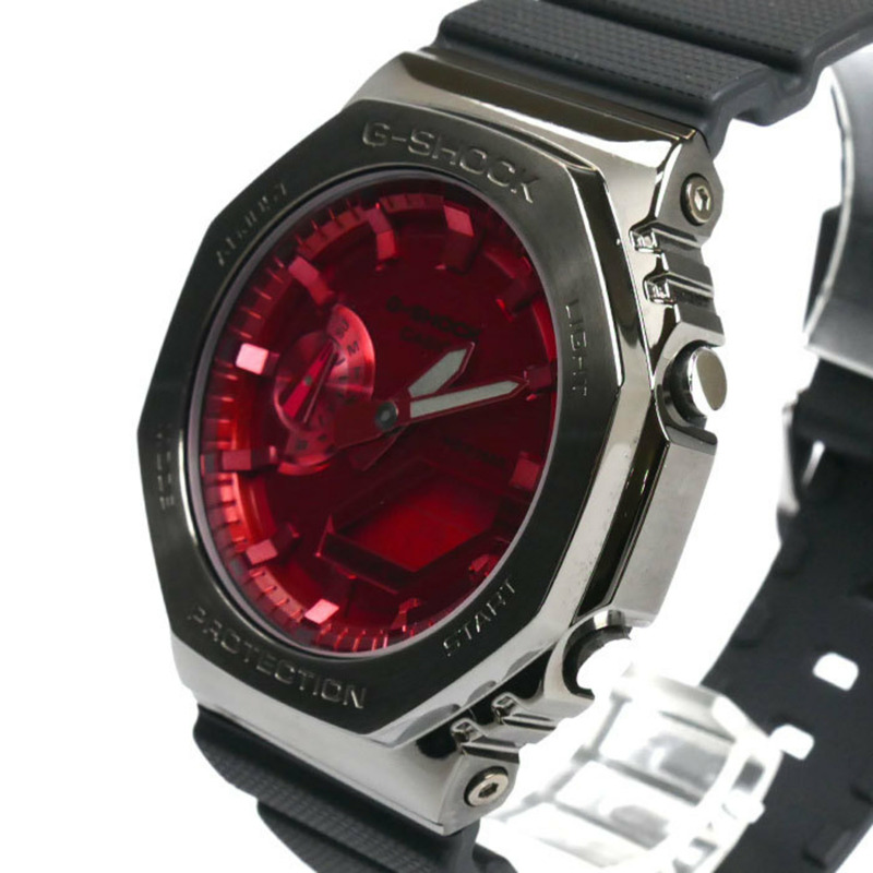 卡西歐 G-SHOCK 電池供電男士手錶 GM-2100B-4AJF-1