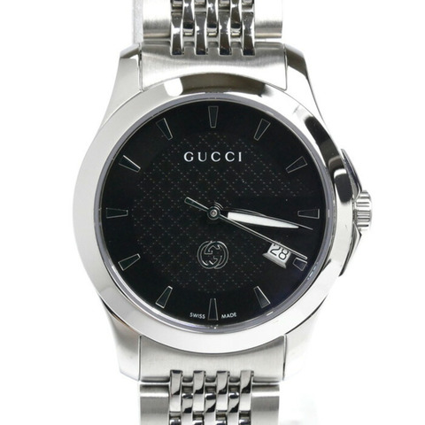GUCCI G-Timeless 電池供電手錶，YA1265006/126.5，女士