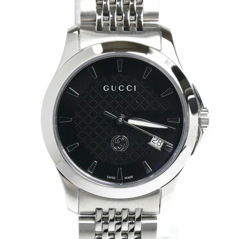 GUCCI G-Timeless 電池供電手錶，YA1265006/126.5，女士-0