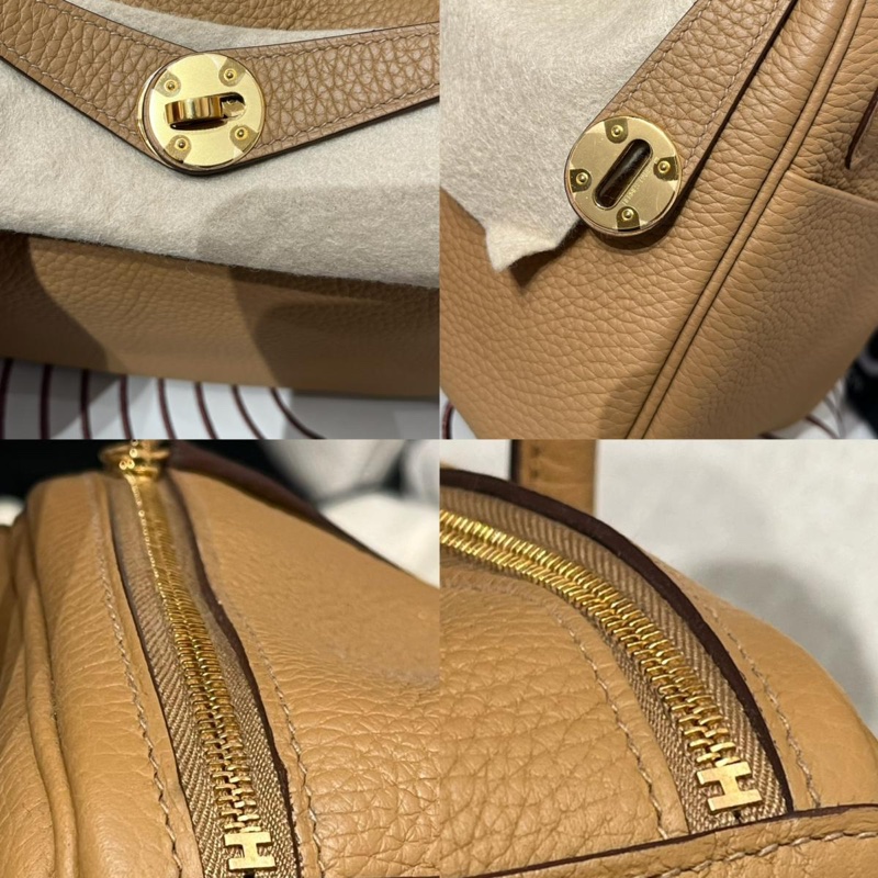 Hermes Lindy 26,餅乾色金扣,STAMP Z-10