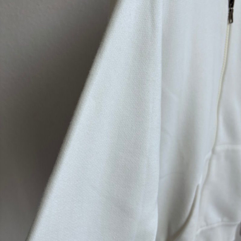 ::MONCLER: 白色拉鍊連帽外套 12號-7