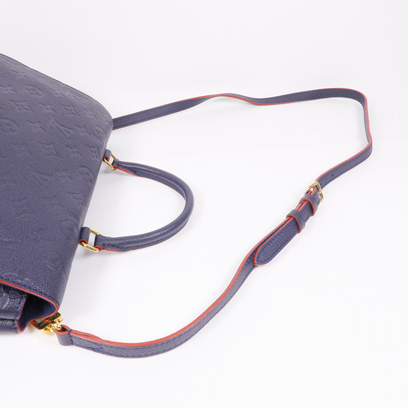 LOUIS VUITTON Monogram Empreinte Marignan金扣手挽肩背兩用袋-11
