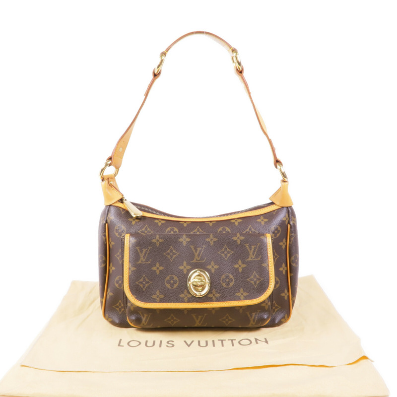 LOUIS VUITTON Monogram Tikal GM金扣肩背袋-12
