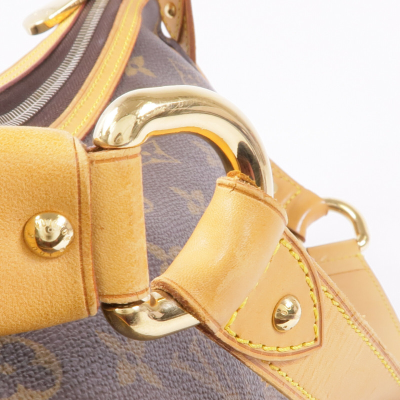 LOUIS VUITTON Monogram Tikal GM金扣肩背袋-14