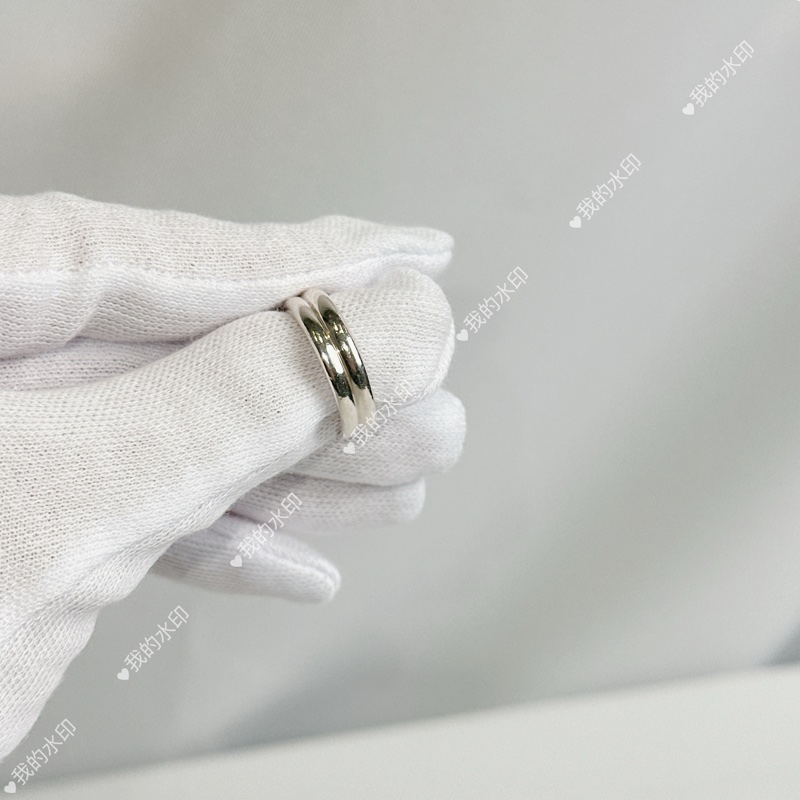 莉亞精品♡ Tiffany&co Q.com戒指 戒圍9 二手美品-2