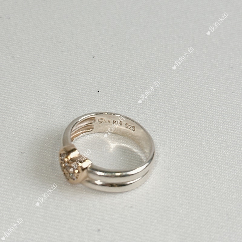 莉亞精品♡ Tiffany&co Q.com戒指 戒圍9 二手美品-3