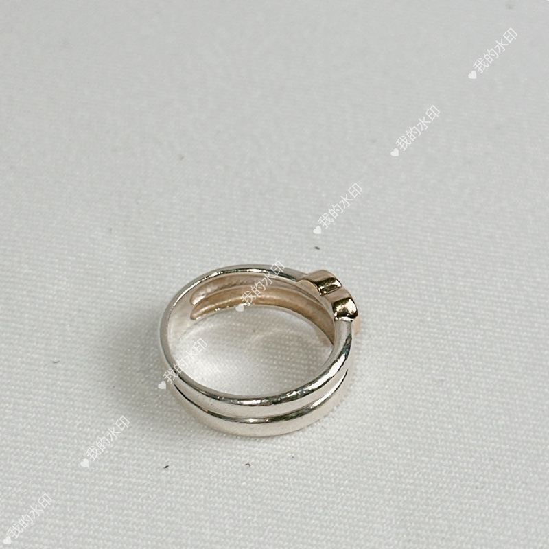 莉亞精品♡ Tiffany&co Q.com戒指 戒圍9 二手美品-4