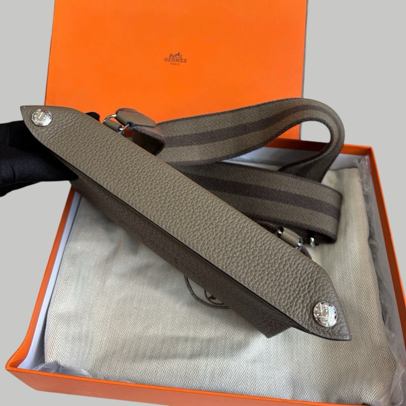 Hermes videpoches 6T苔原灰-4