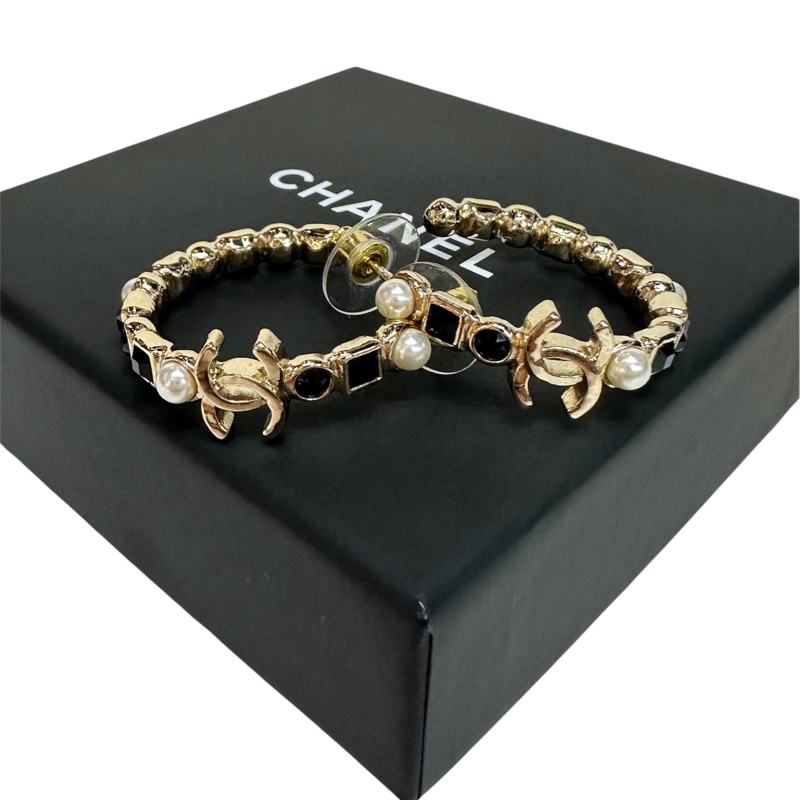 Chanel AB7836B07668NG856 魚勾耳環-1