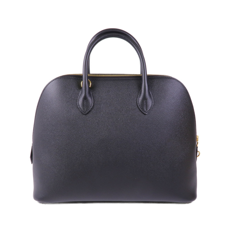 HERMES Epsom皮革Bolide 1923 30金扣手挽肩背兩用袋Noir-2