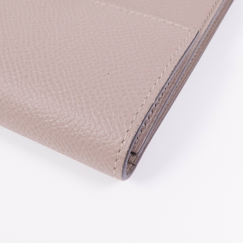 HERMES Epsom皮革Clic Wallet銀扣錢包Etoupe-13