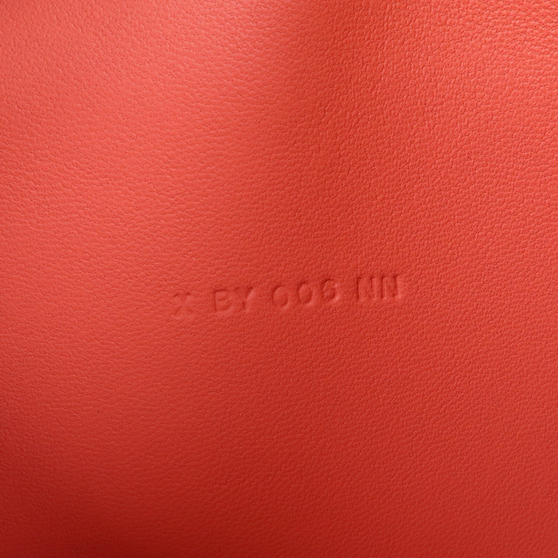 HERMES Clemence皮革Dogon銀扣長錢包Rose Candy-8