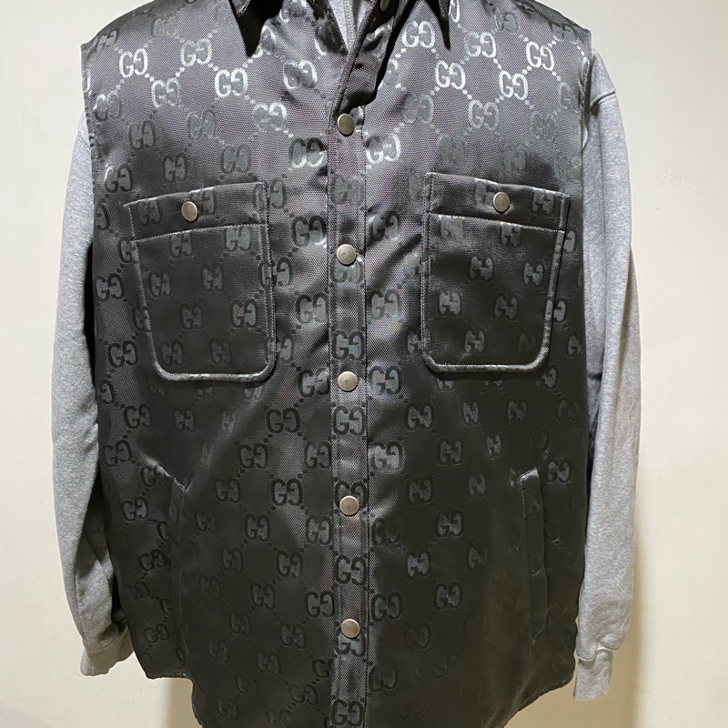 GUCCI灰色背心-4