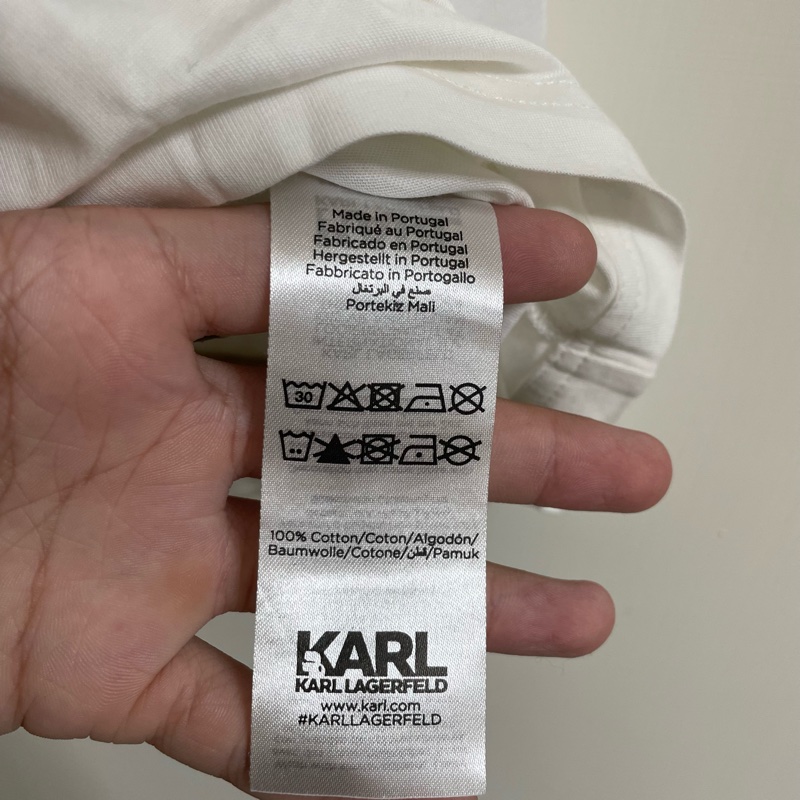 Karl 白t-10
