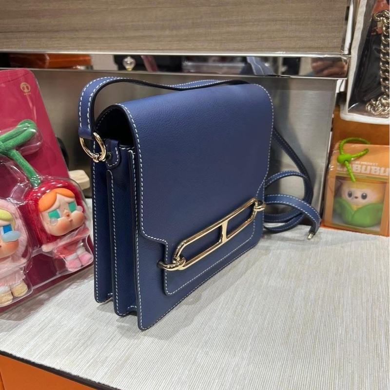 Hermes roulis 23,STAMP C,blue agate-1