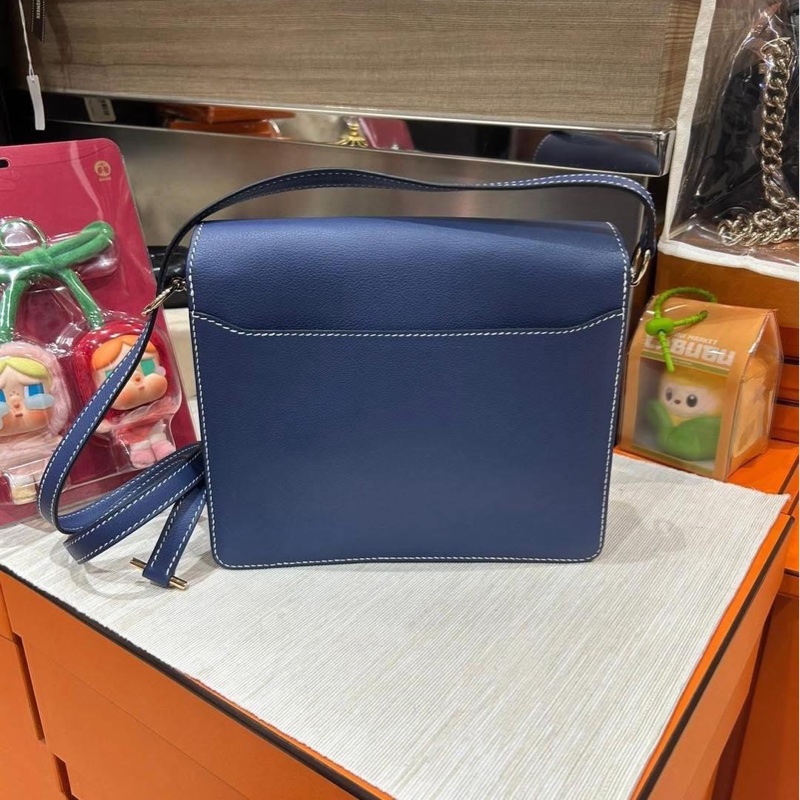 Hermes roulis 23,STAMP C,blue agate-2