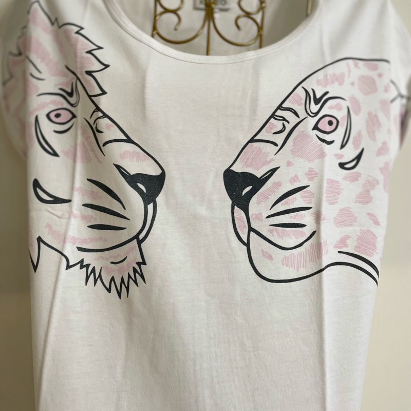Kenzo 白無袖-6