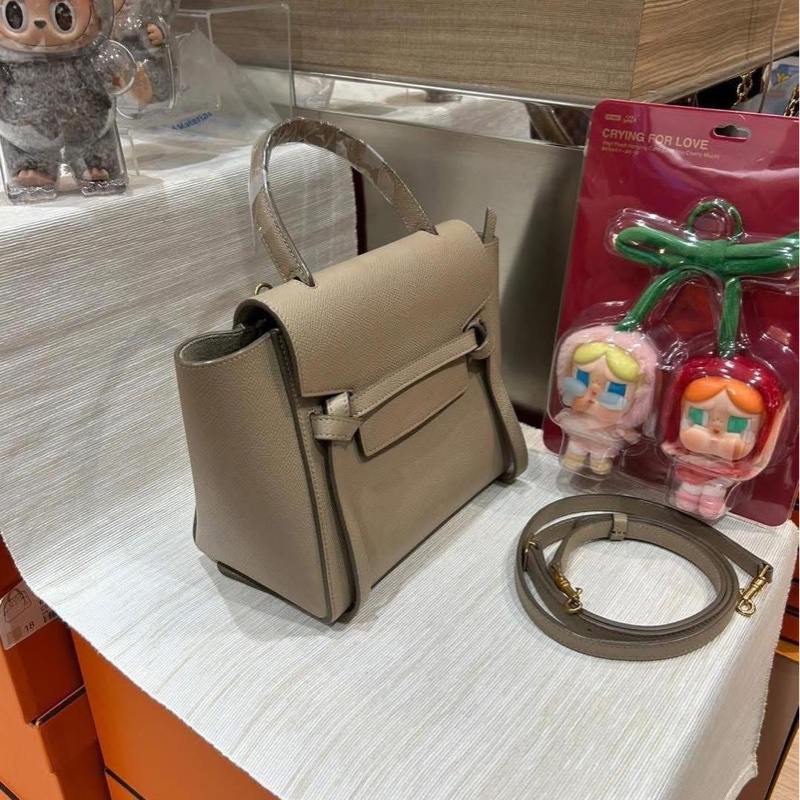 CELINE nano belt bag 淺灰褐色-1