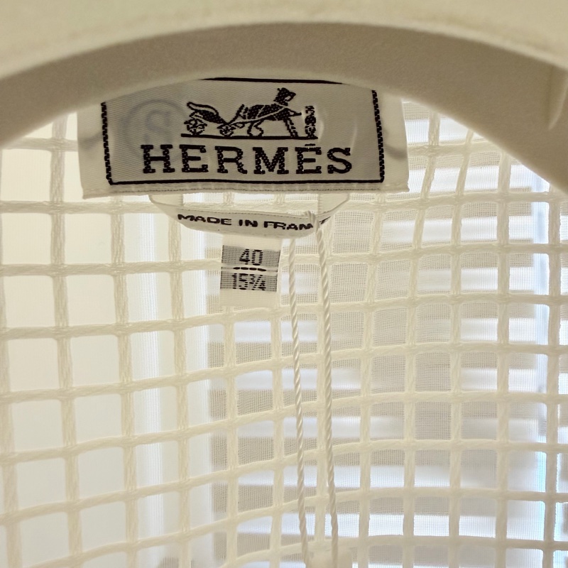 Hermes 秀款襯衫 白色-4
