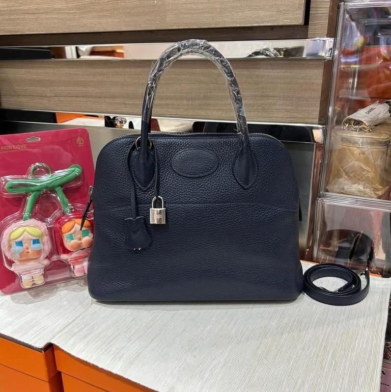 Hermes bolide 31,STAMP X,7L馬耳他藍-0