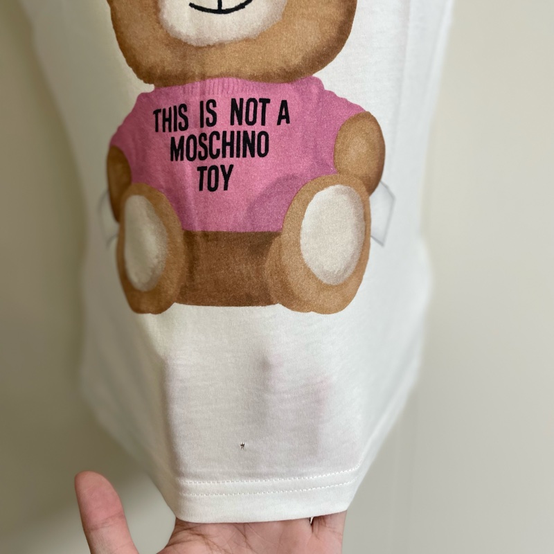 moschino 小熊白t-16