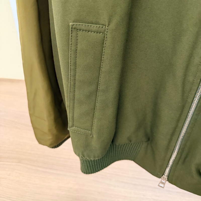 Loewe 軍綠色飛行員外套-4