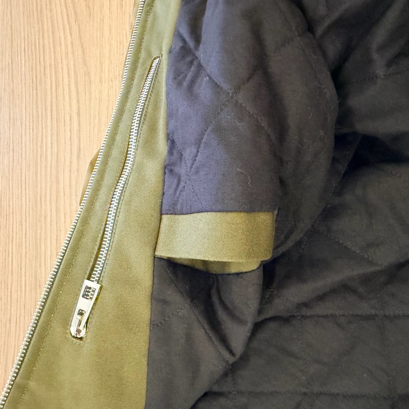 Loewe 軍綠色飛行員外套-10