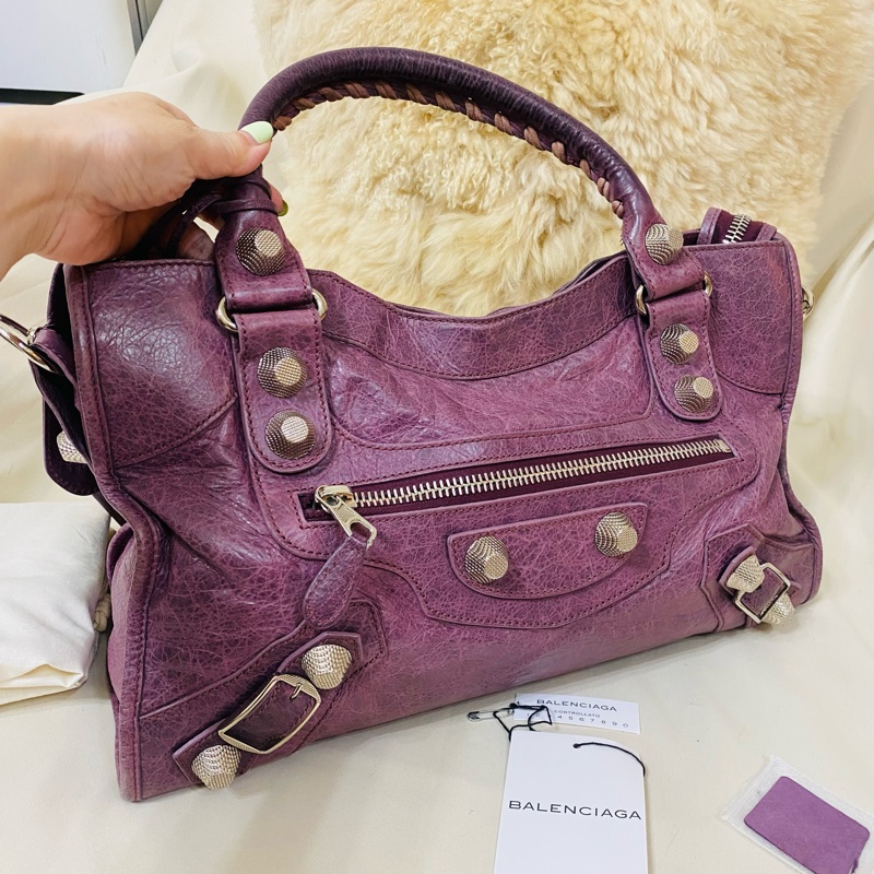 Balenciaga 中款機車包-15