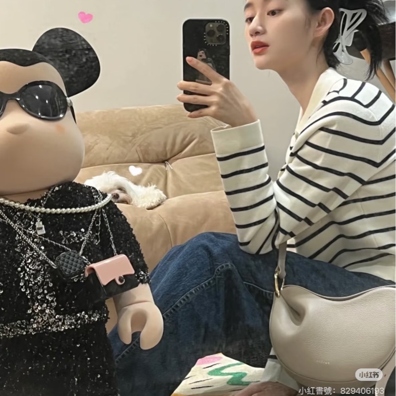 Polène Tonca 半月包型側背包-19